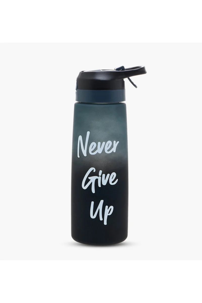 LIFESTYLE Slogan Print Sipper Water Bottle